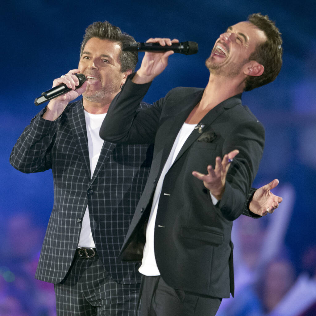 Bild von Thomas Anders und Florian Silbereisen