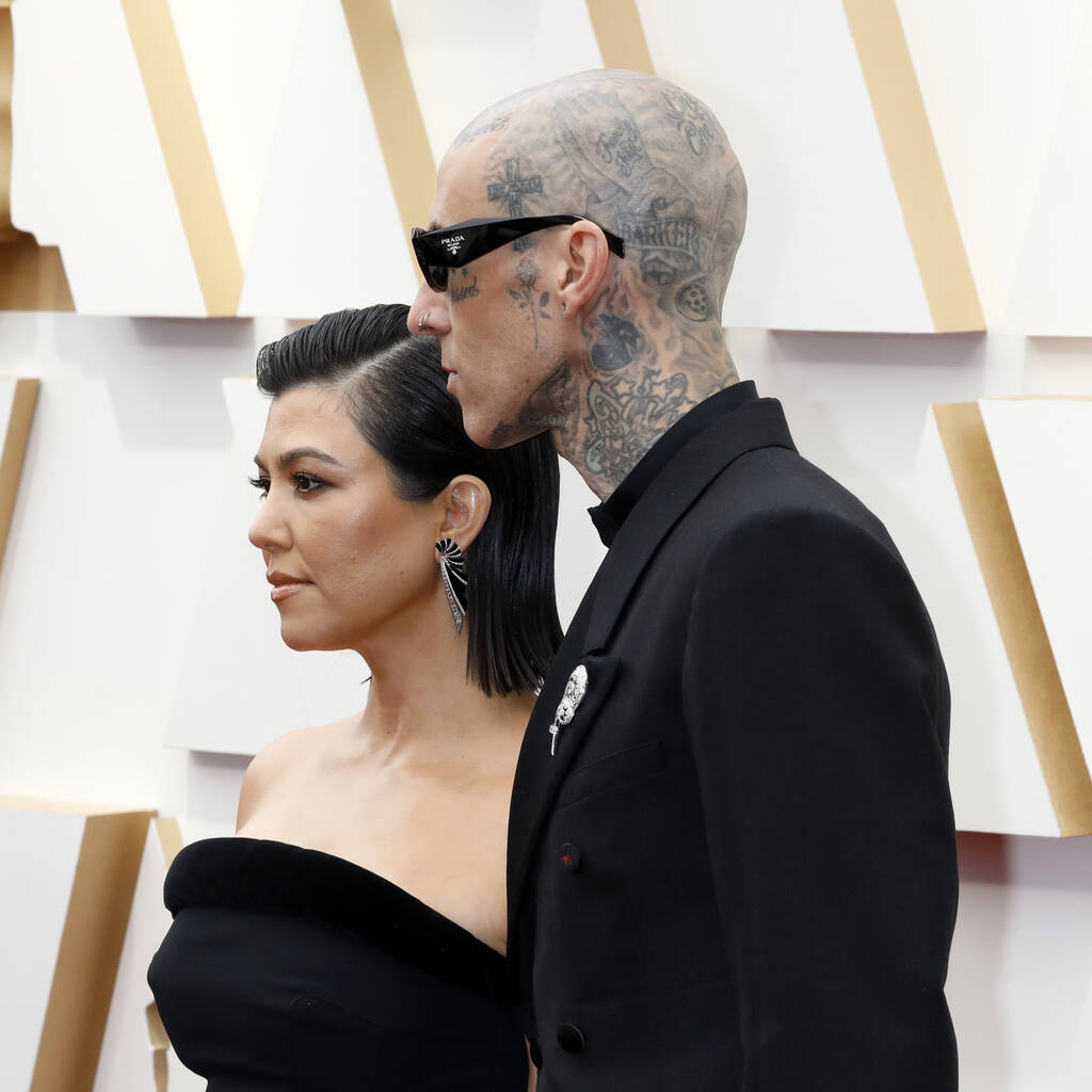 Bild von Travis Barker und Kourtney Kardashian