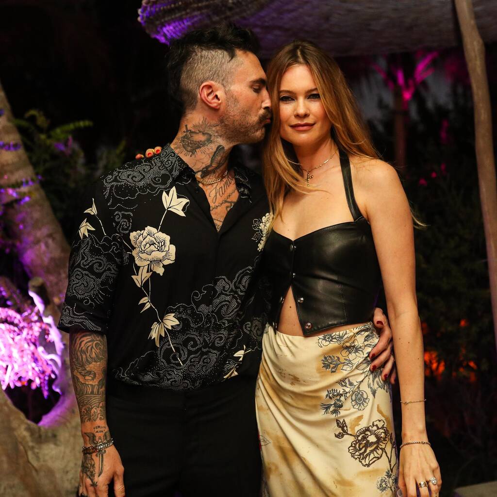 Bild von Adam Levine und Behati Prinsloo