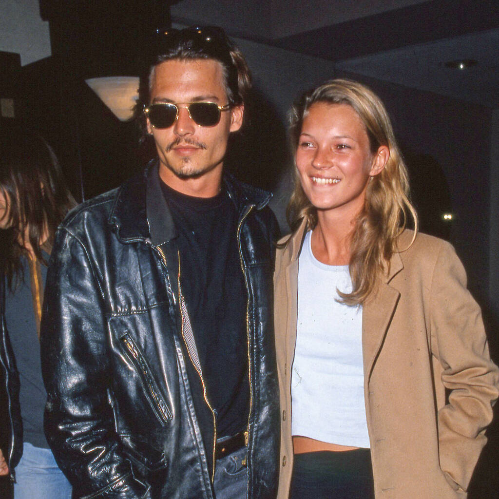 Bild von Kate Moss und Johnny Depp