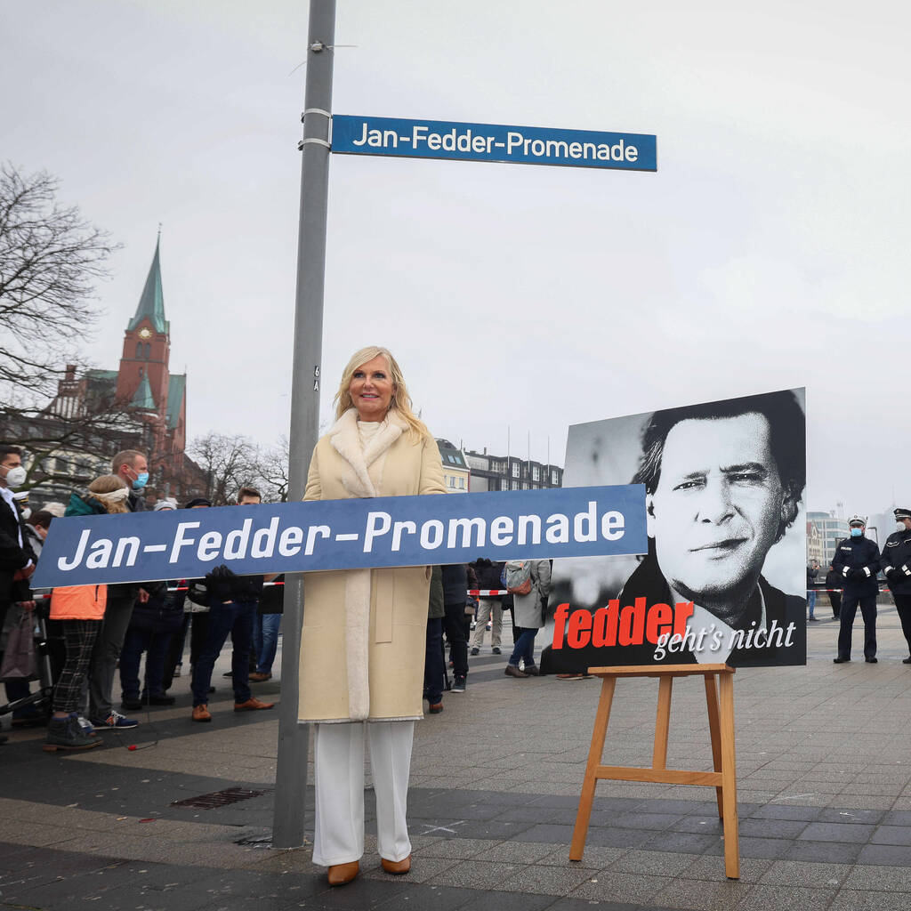 Bild von Marion Fedder auf der Jan-Fedder-Promenade