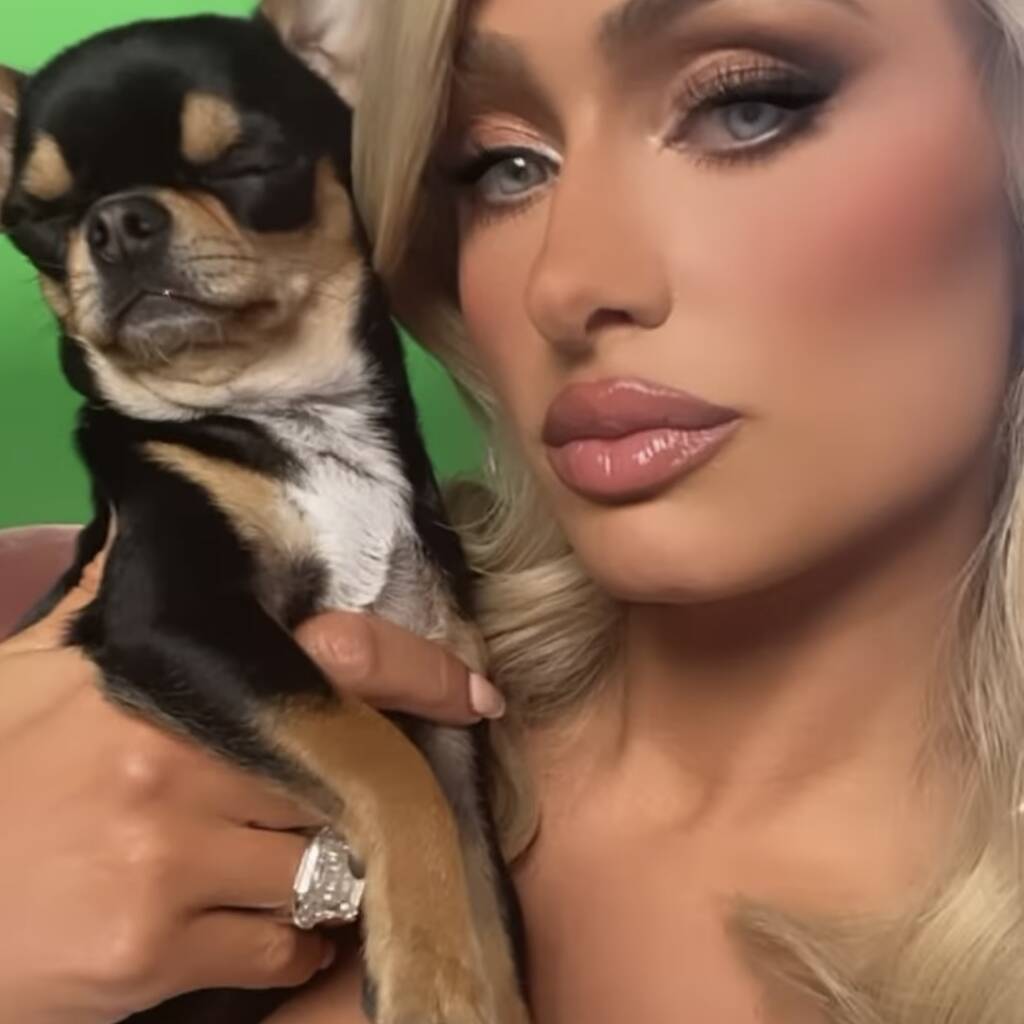 Bild von Paris Hilton und Diamond Baby