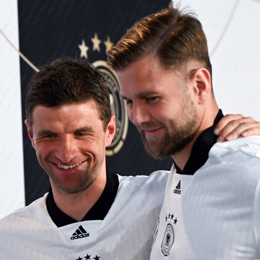Bild von Thomas Müller und Niclas Füllkrug