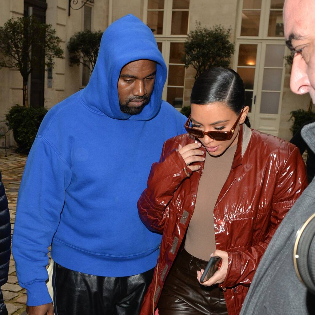 Bild von Kim Kardashian und Kanye West