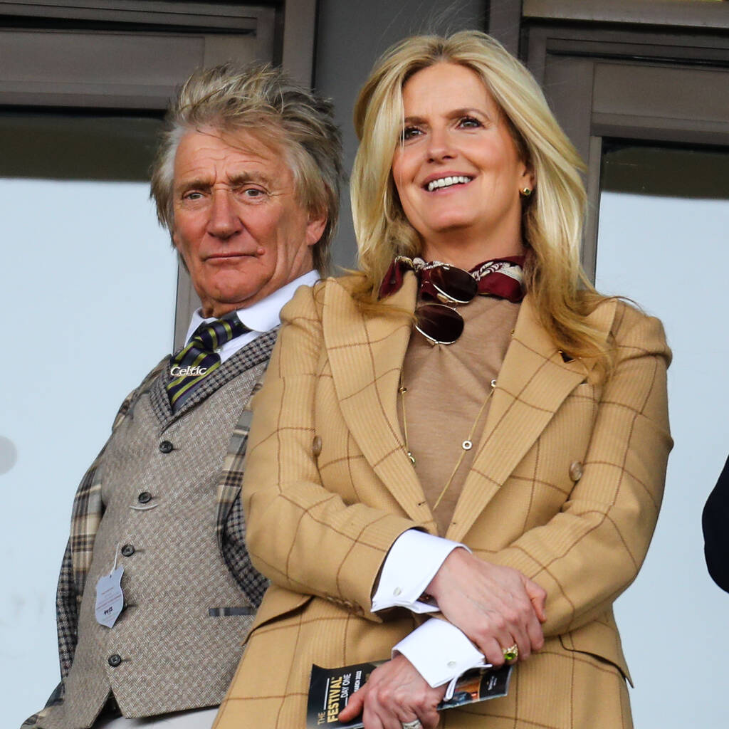 Bild von Rod Stewart und Penny Lancaster