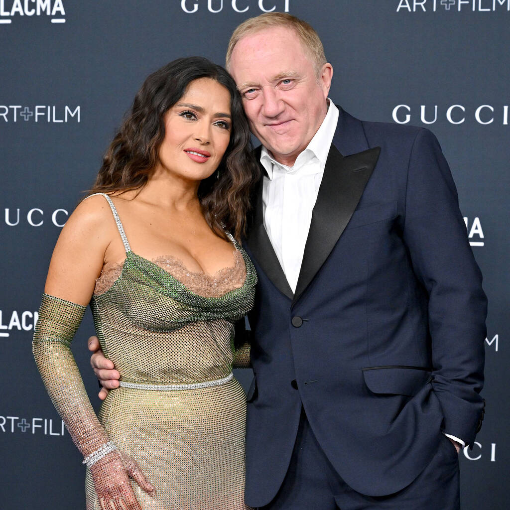 Bild von Salma Hayek und François-Henri Pinault