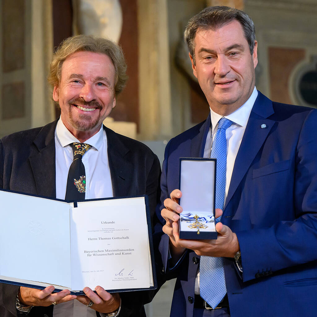 Bild von Thomas Gottschalk und Markus Söder
