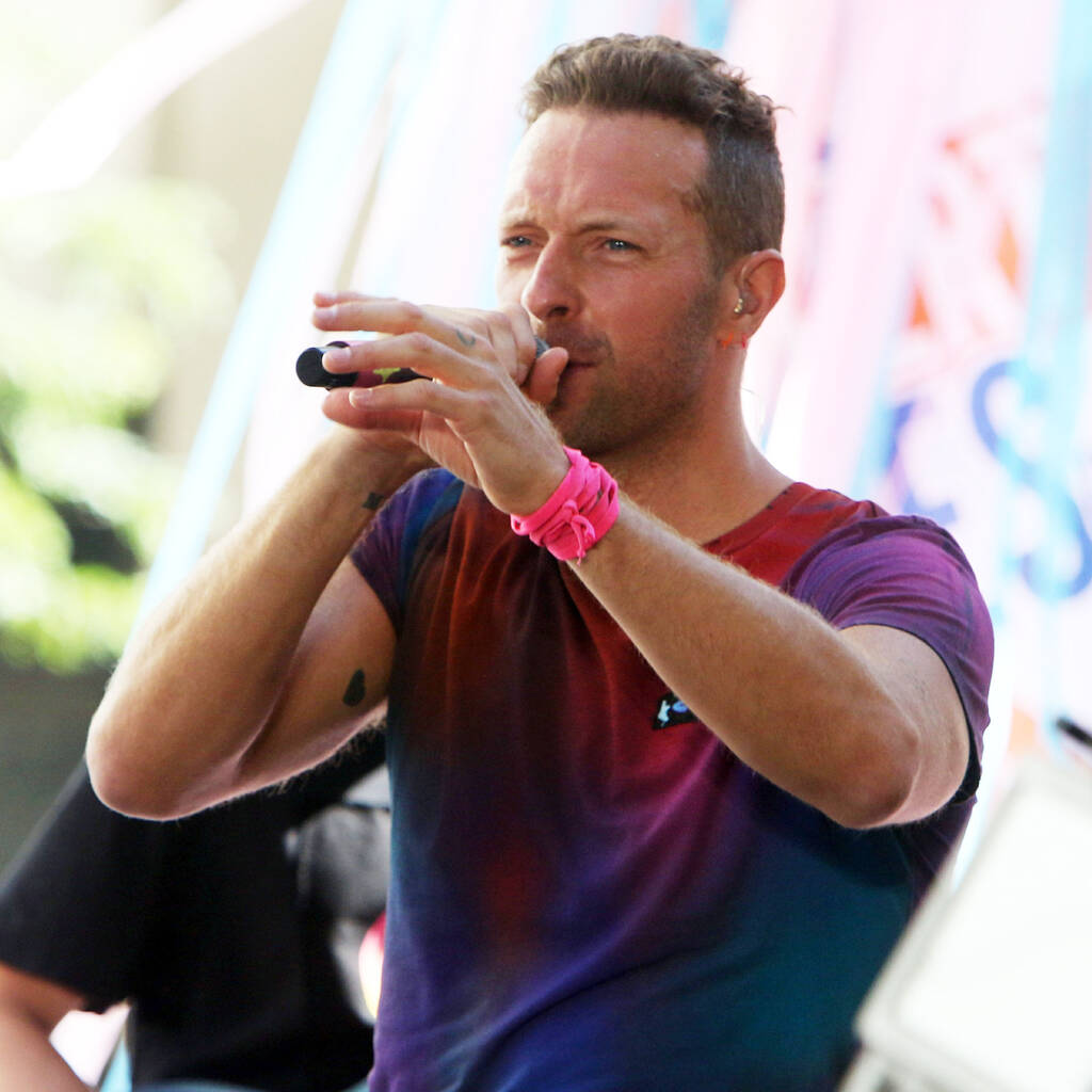 Bild von Chris Martin von Coldplay