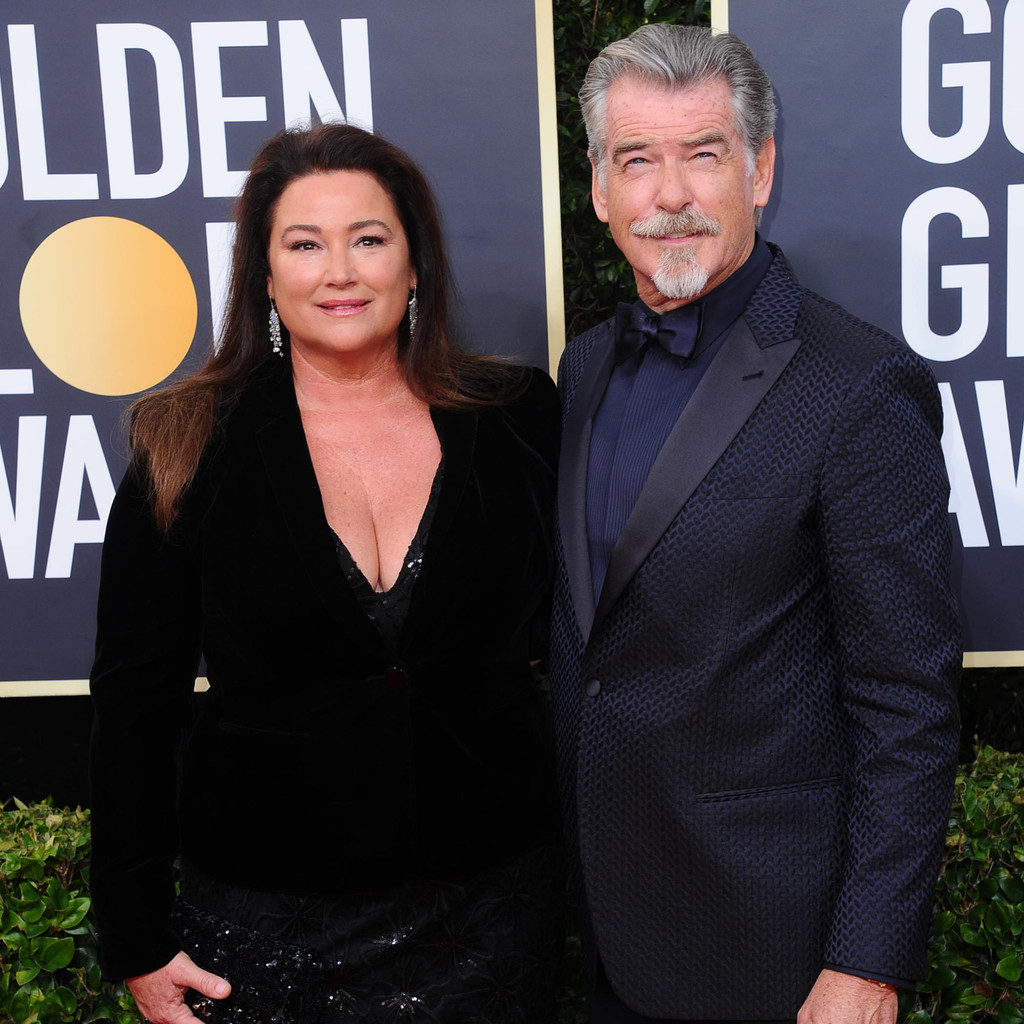 Bild von Pierce Brosnan und seine Frau Keely Shaye Smith
